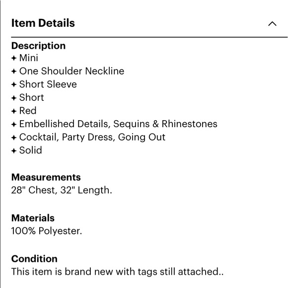 LEITH New XS dress - Picture 2 of 2